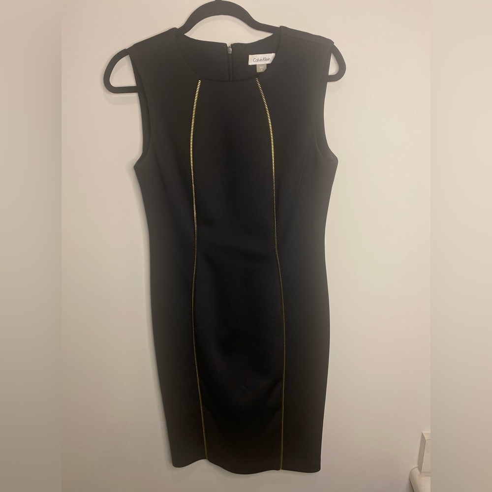 Calvin Klein Sleeveless Sheath Dress, Size 8